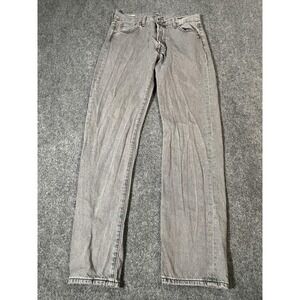 Levis 501 93 Jeans Mens 30x32 Gray Levi's Premium Button Fly Denim Straight Leg